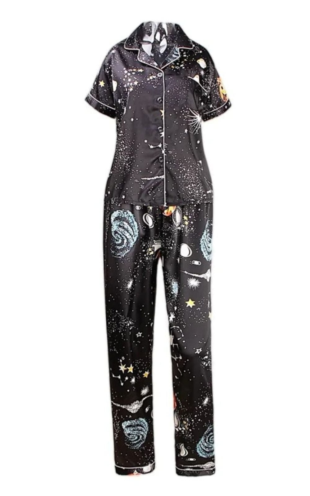 SilkSatinPyjamaSet | Pyjama en Satin de Soie