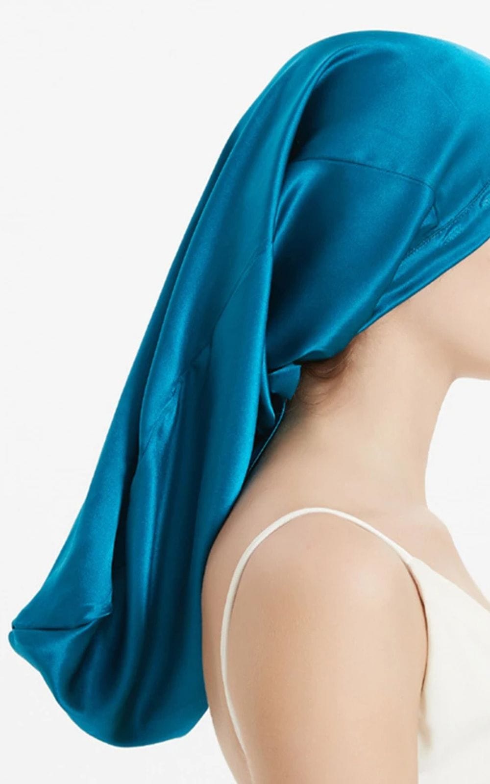 Bonnet de Nuit pour | Femme Bleu pétrole