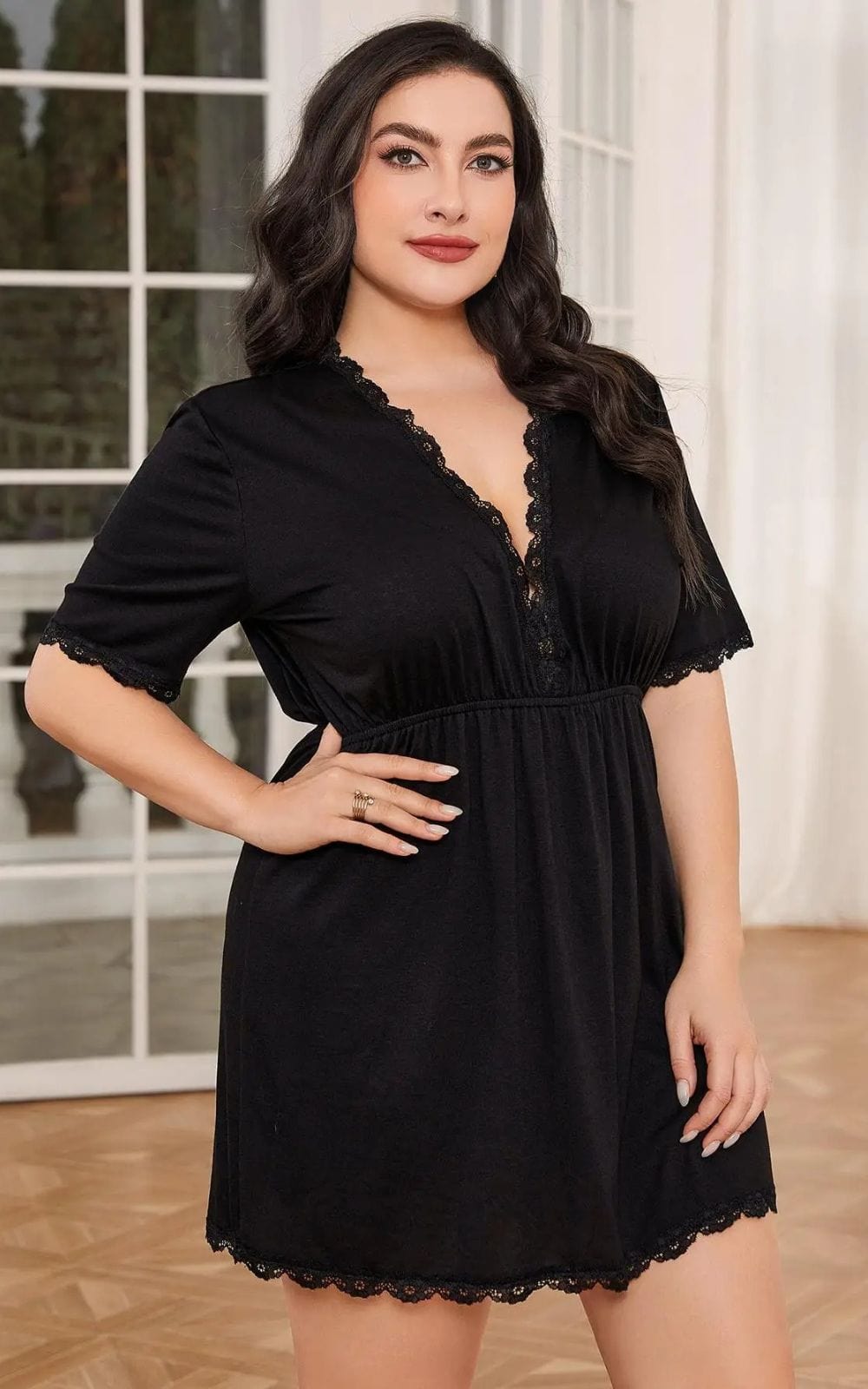 Chemise de Nuit Femme | Grande Taille