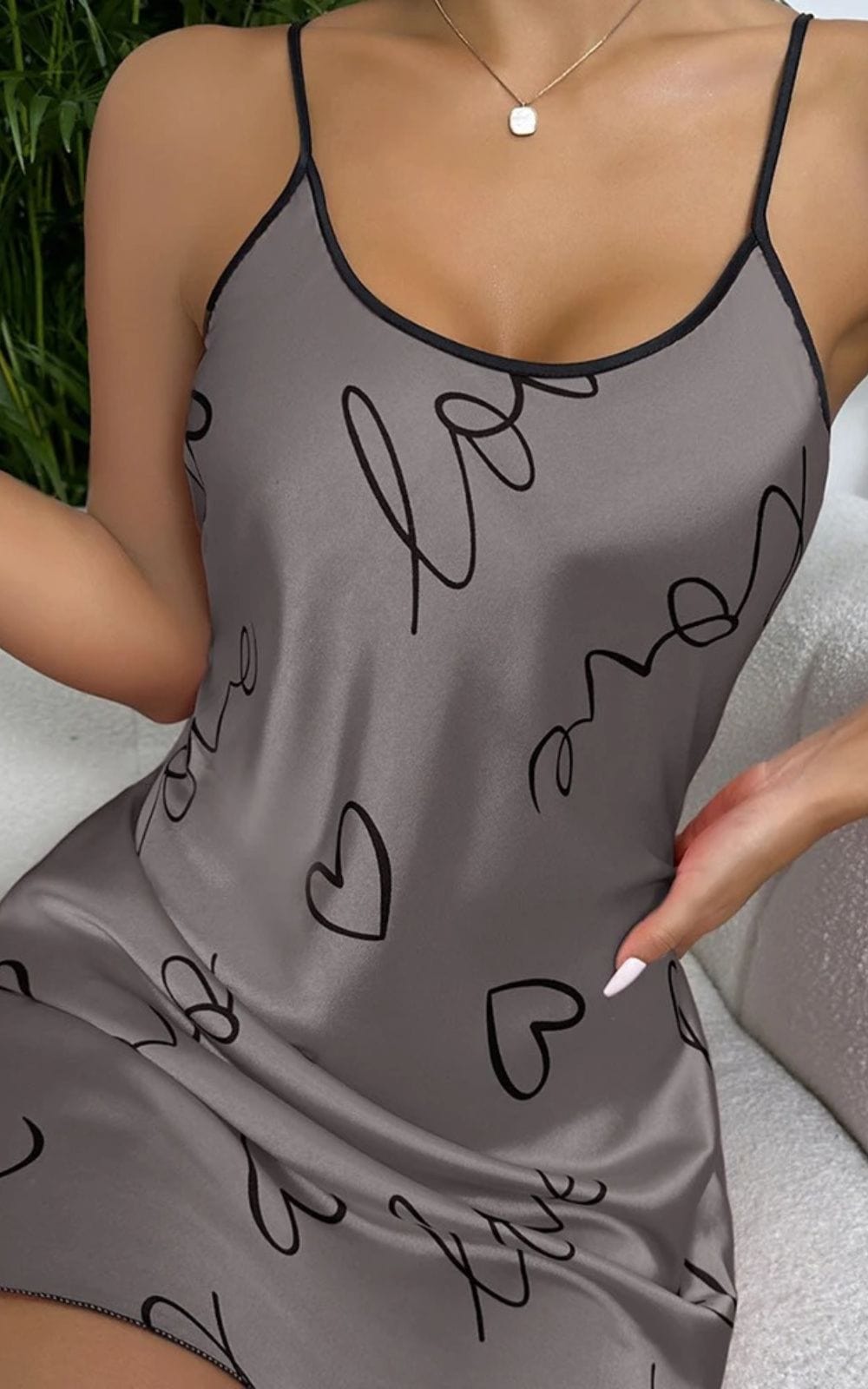 Chemise de Nuit Femme | Satin