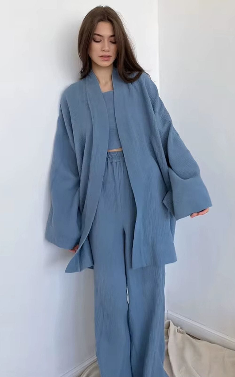 Ensemble Pyjama Kimono pour Femme