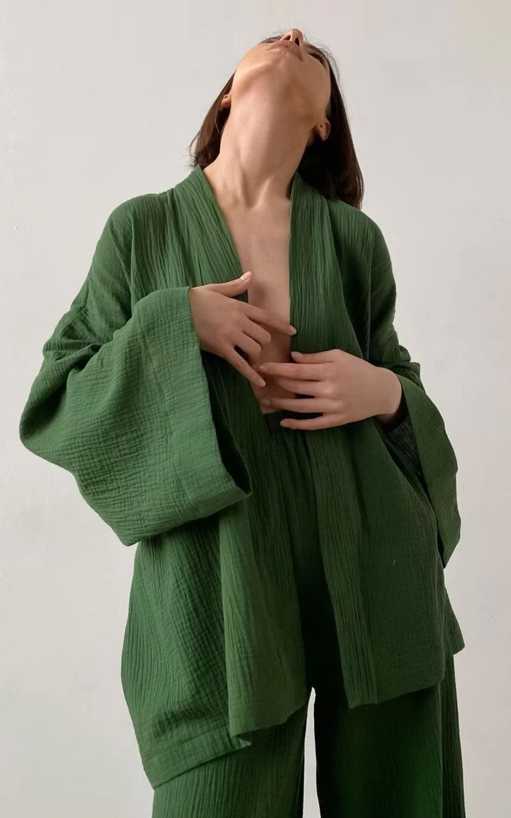 Ensemble Pyjama Kimono pour Femme