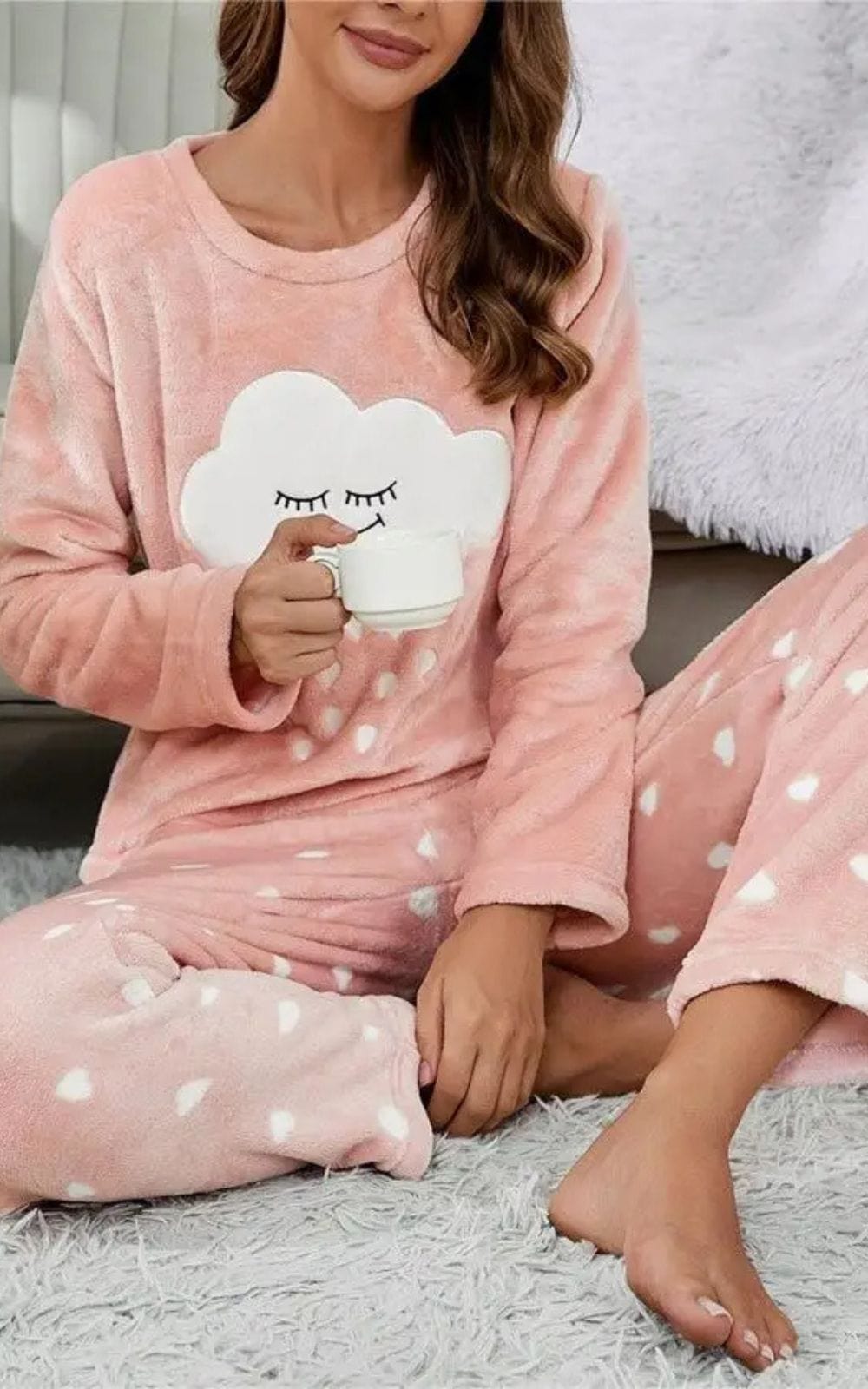 Ensemble Pyjama Velours | Femme