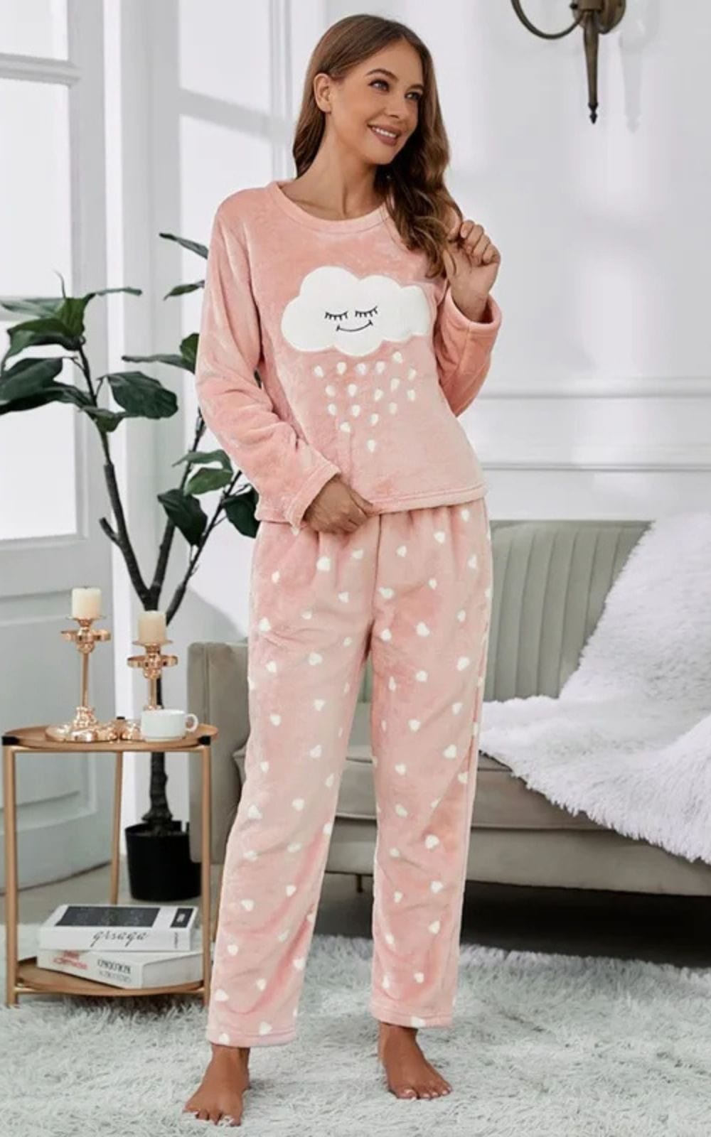 Ensemble Pyjama Velours | Femme