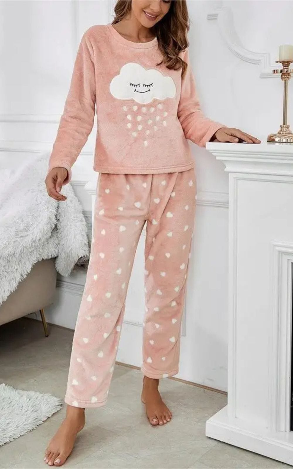 Ensemble Pyjama Velours | Femme