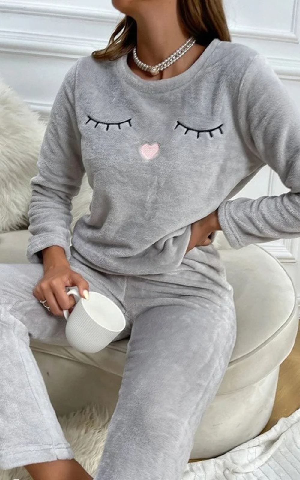 Ensemble Pyjama Velours | Femme