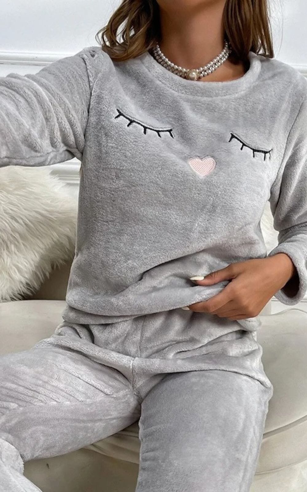 Ensemble Pyjama Velours | Femme