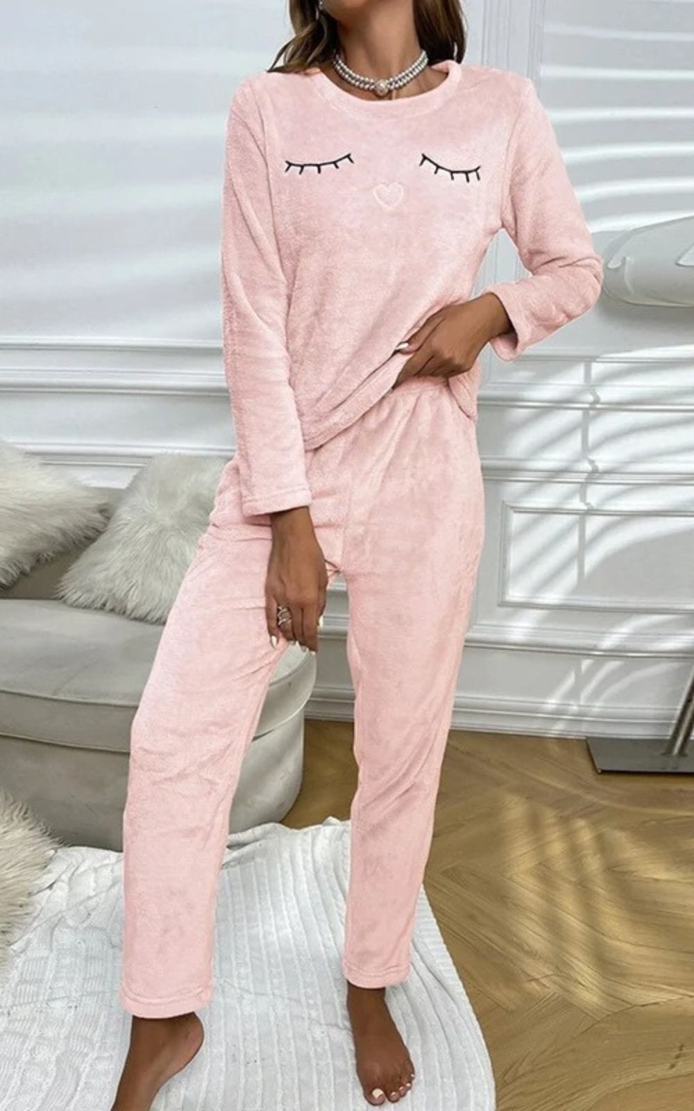 Ensemble Pyjama Velours | Femme