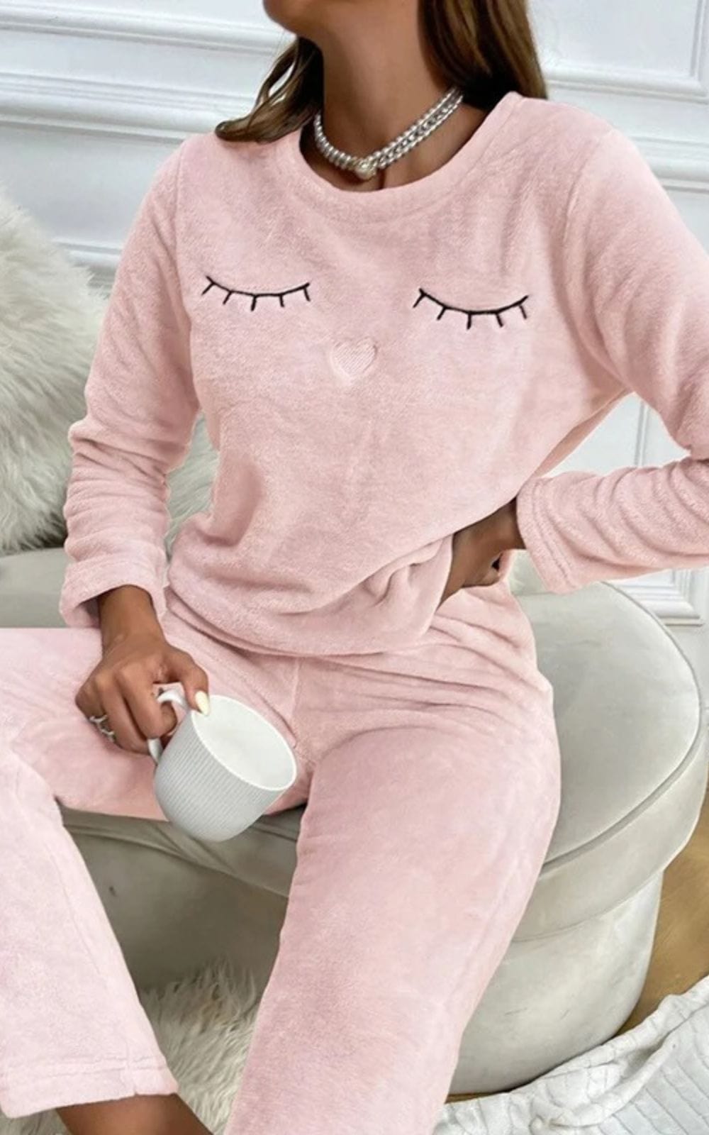 Ensemble Pyjama Velours | Femme