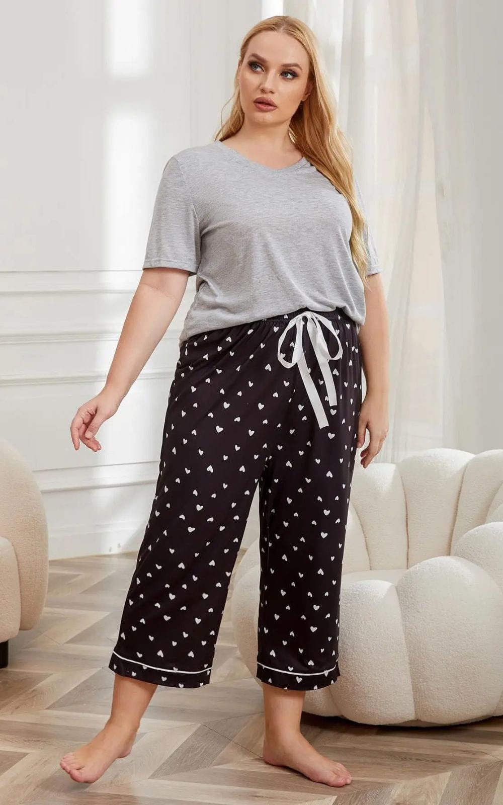 Pantacourt | Pyjama Femme Grande Taille