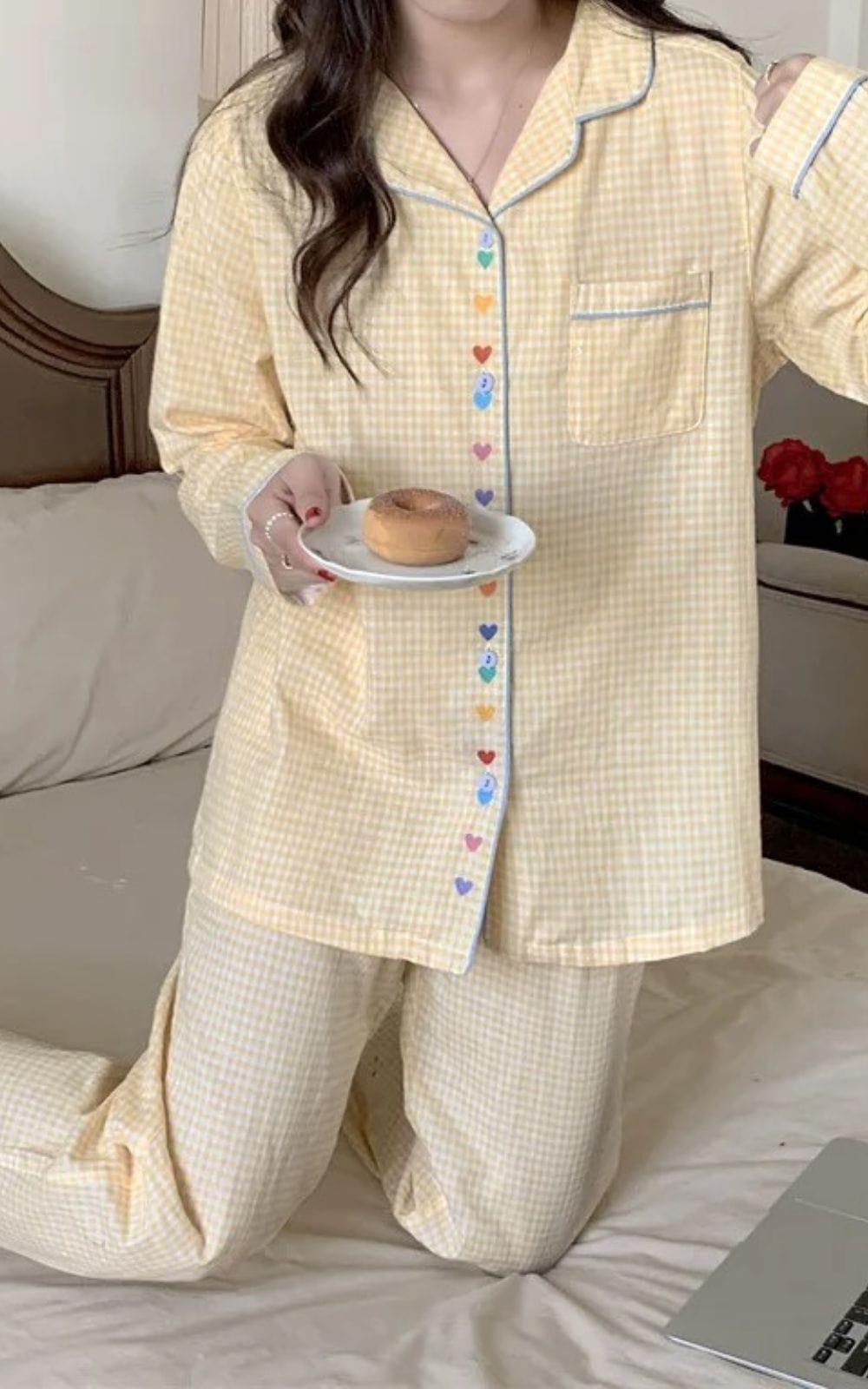 Pajama Set Asos Pyjama Femme ASOS DESIGN Barbie X Hello Kitty