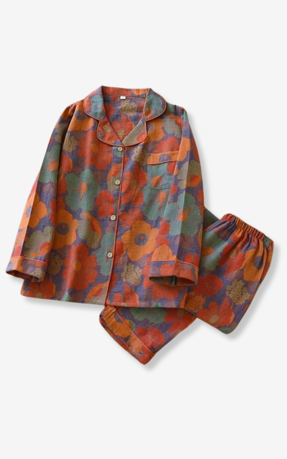 Pyjama Femme | Gaze de Coton Éclat d'Érable / M