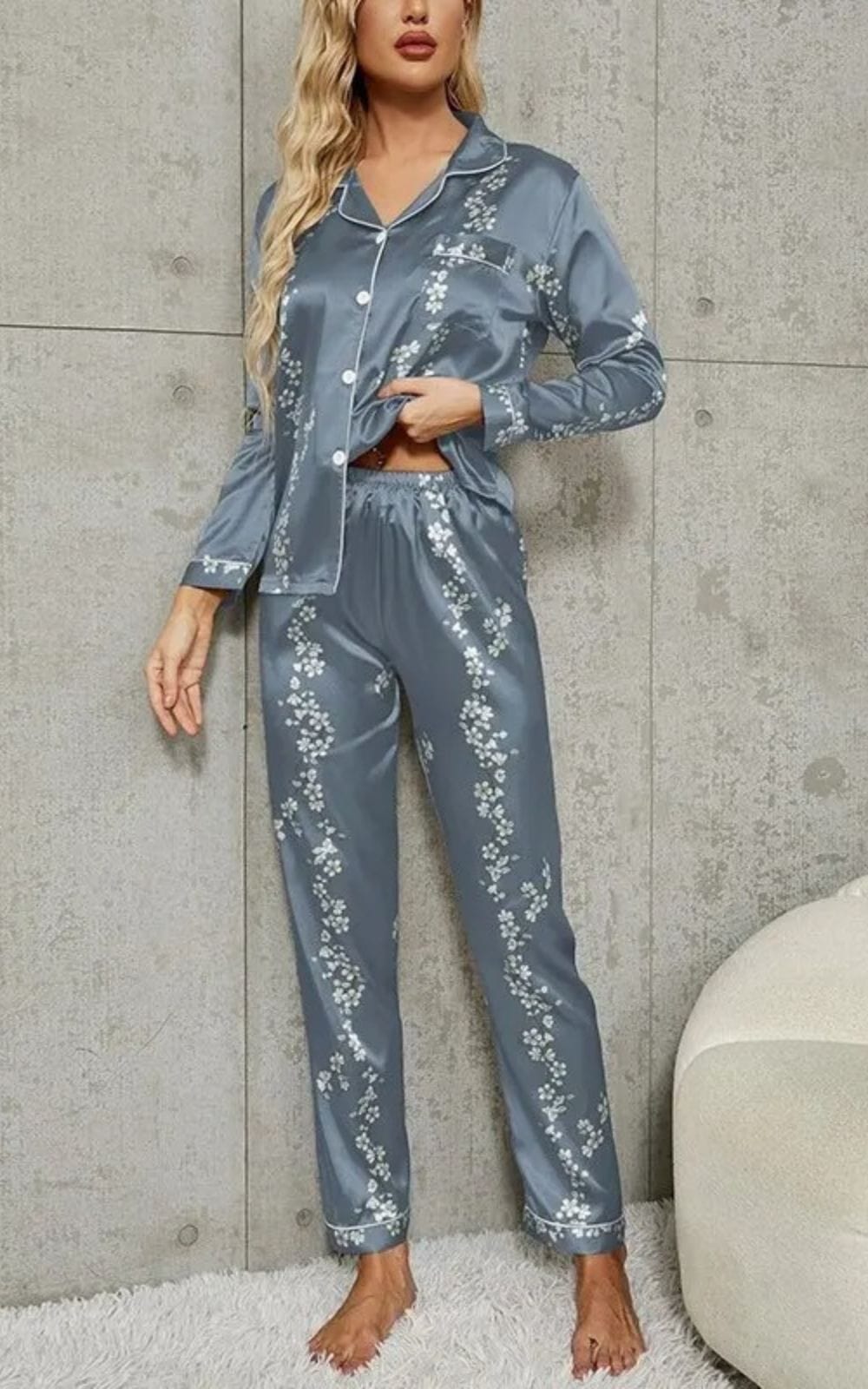 Pyjama soie femme luxe sale