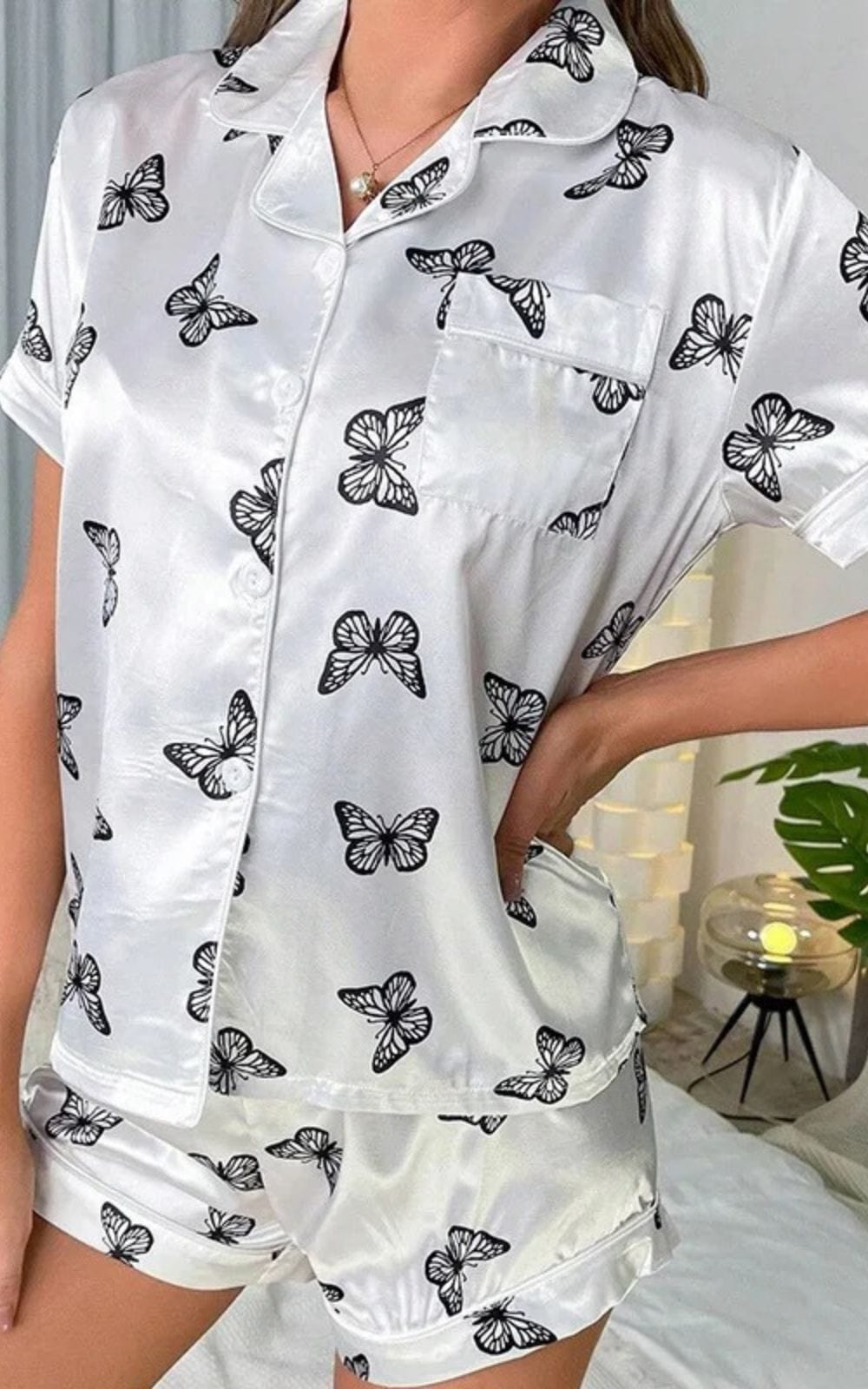 Pyjama | Satin de Soie pour Femme