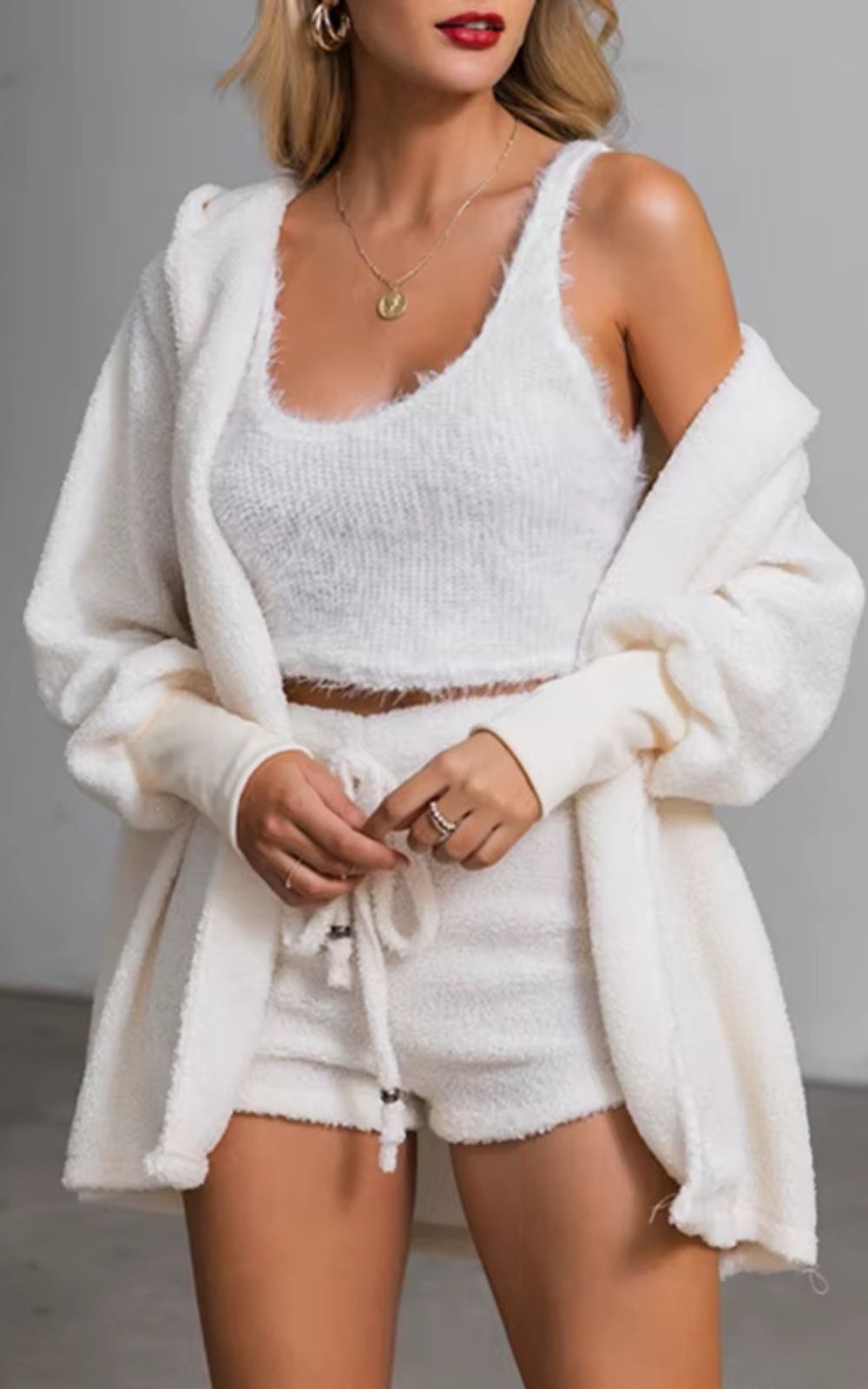 PlushyLoungewear | Ensemble 3 Pièces Pilou-Pilou