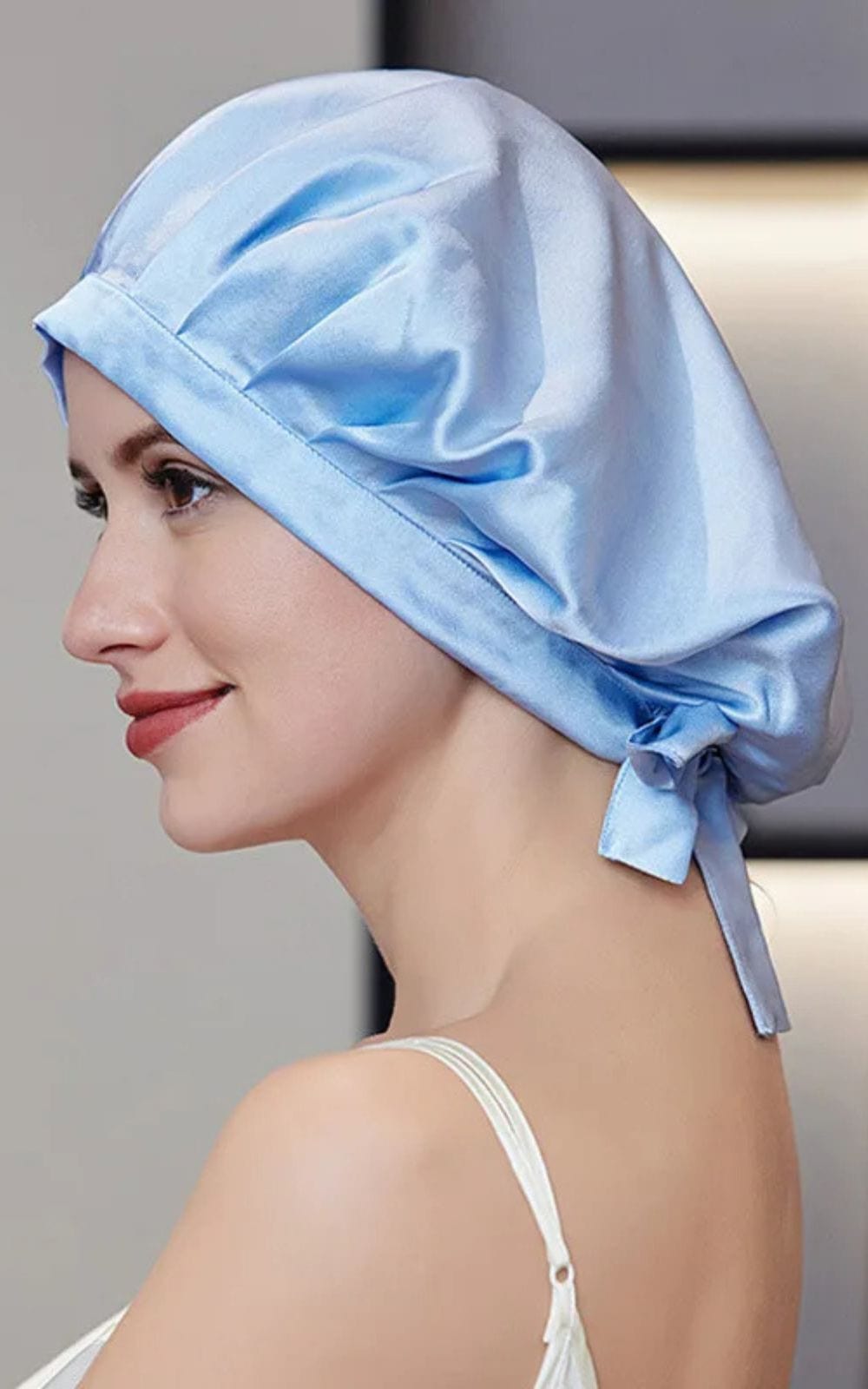 Bonnet de Nuit | Femme Bleu layette / 54-60cm