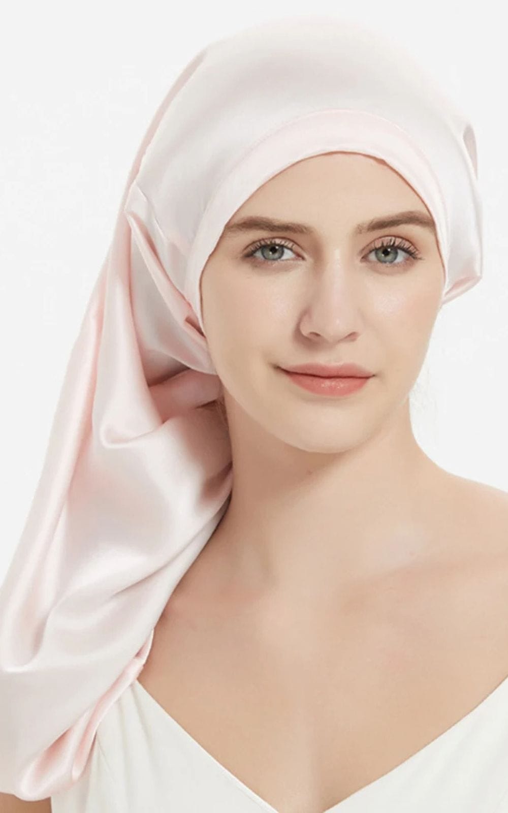 Bonnet de Nuit pour | Femme Rose pâle