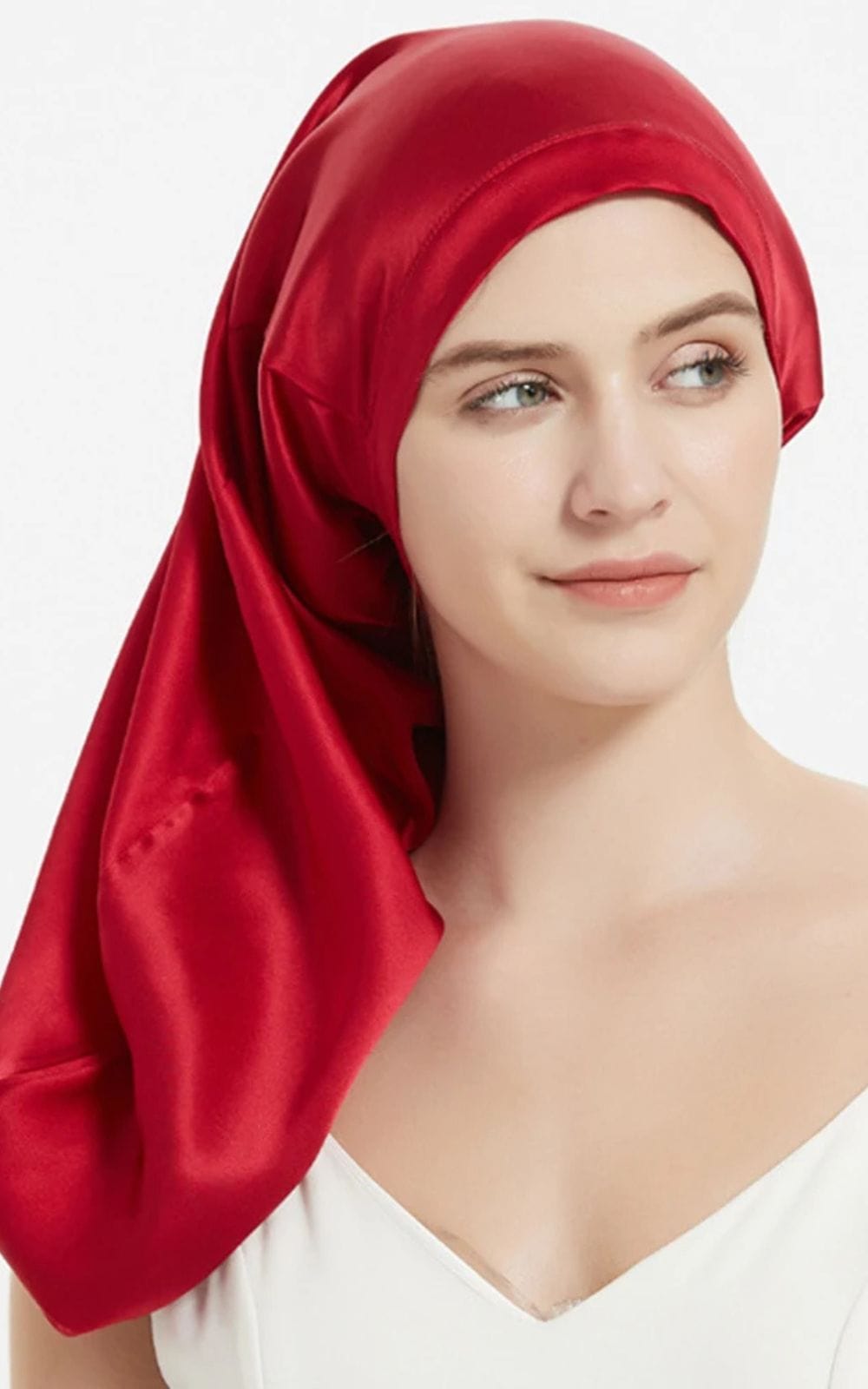 Bonnet de Nuit pour | Femme Rouge