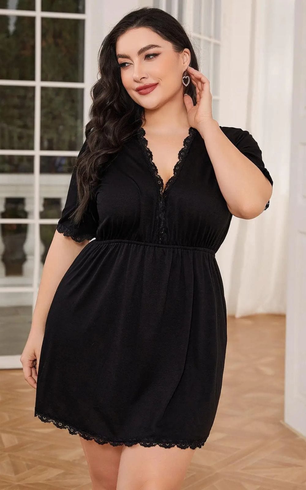 Chemise de Nuit Femme | Grande Taille 