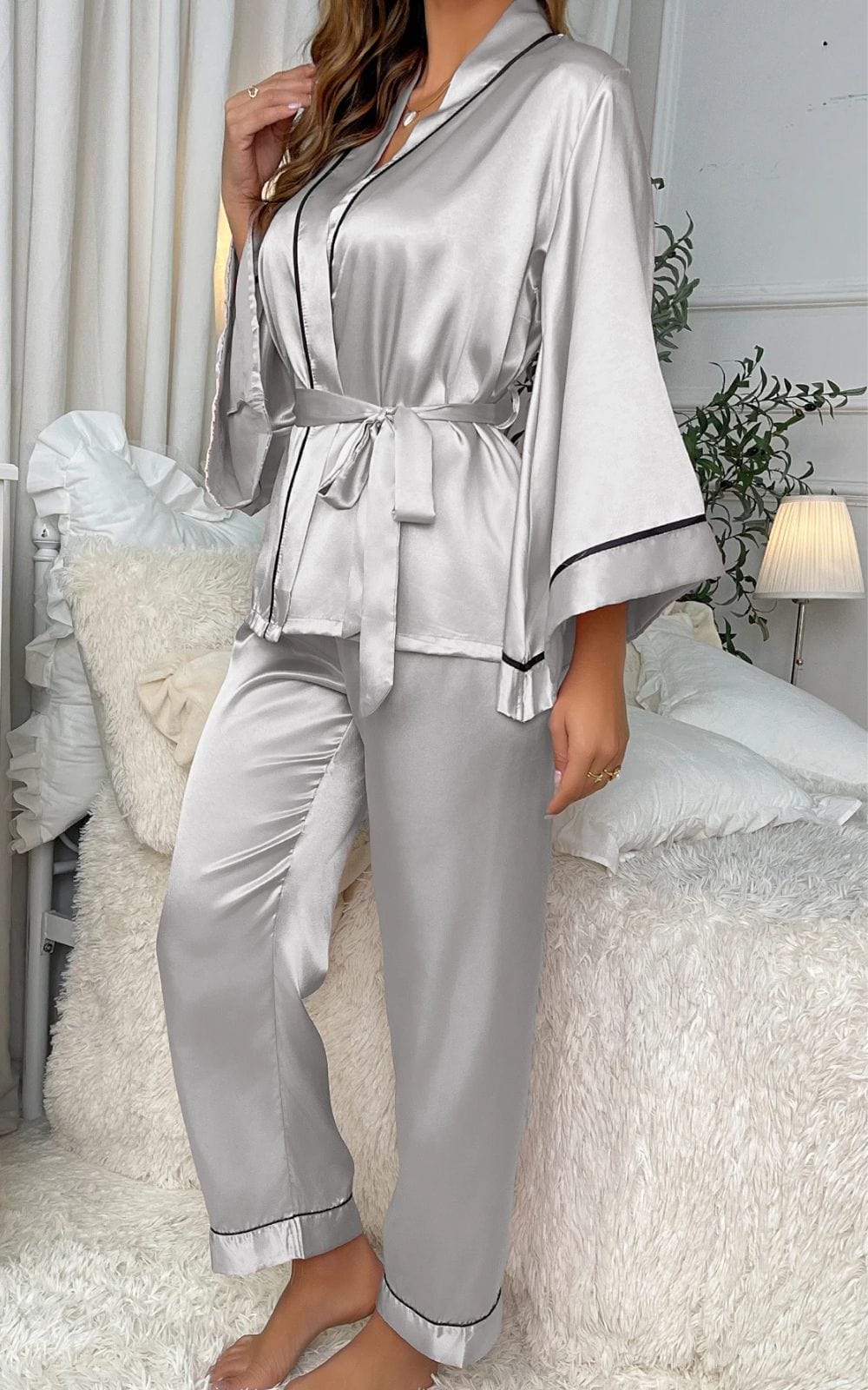 Ensemble Pyjama en Satin | Femme