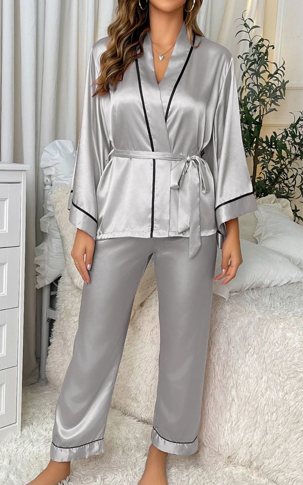 Ensemble Pyjama en Satin | Femme