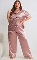 Ensemble Pyjama Femme Grande Taille | en Soie 