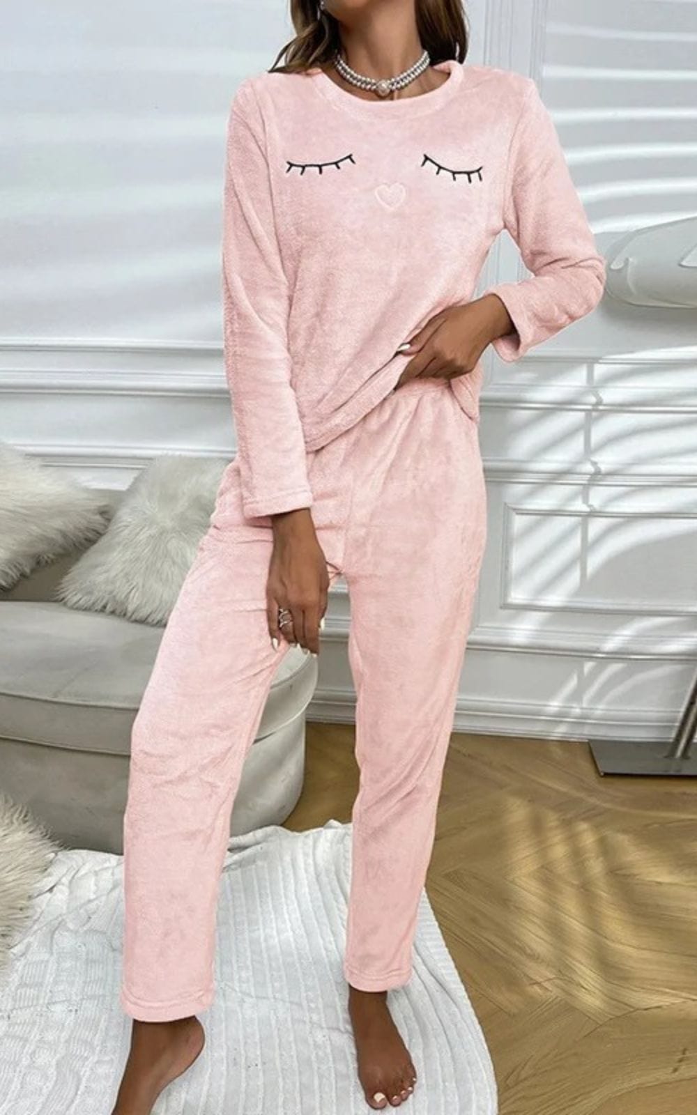 Ensemble Pyjama Velours | Femme 