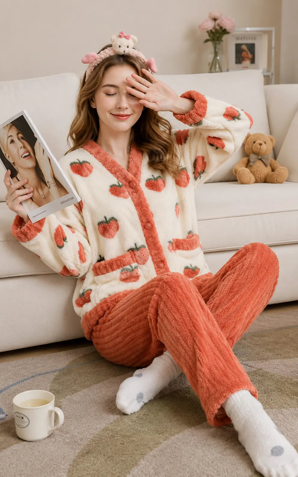 Pyjama en flanelle polaire – Chaleur et douceur tout l'hiver