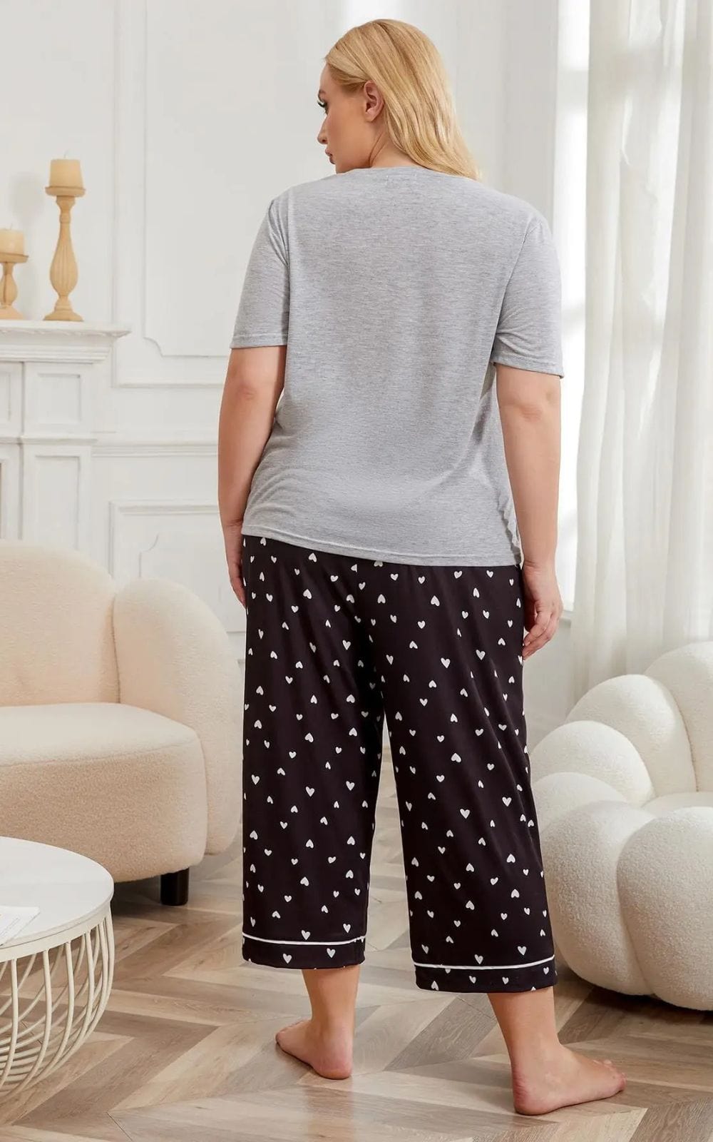 Pantacourt | Pyjama Femme Grande Taille 