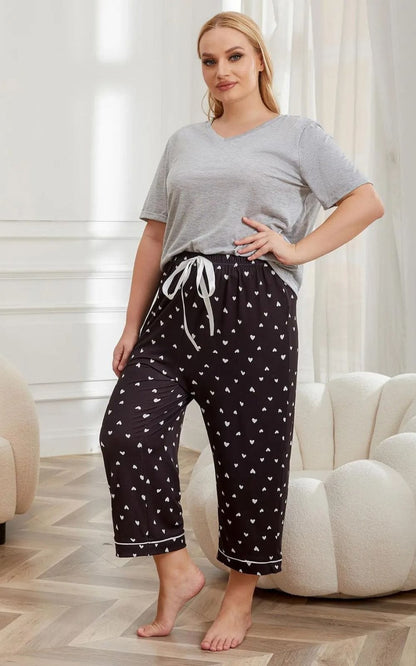 Pantacourt | Pyjama Femme Grande Taille 