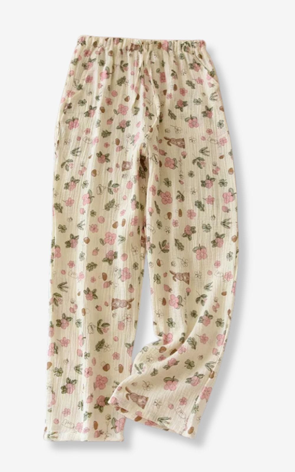 Pantalon de Pyjama Femme | en Coton Bio 