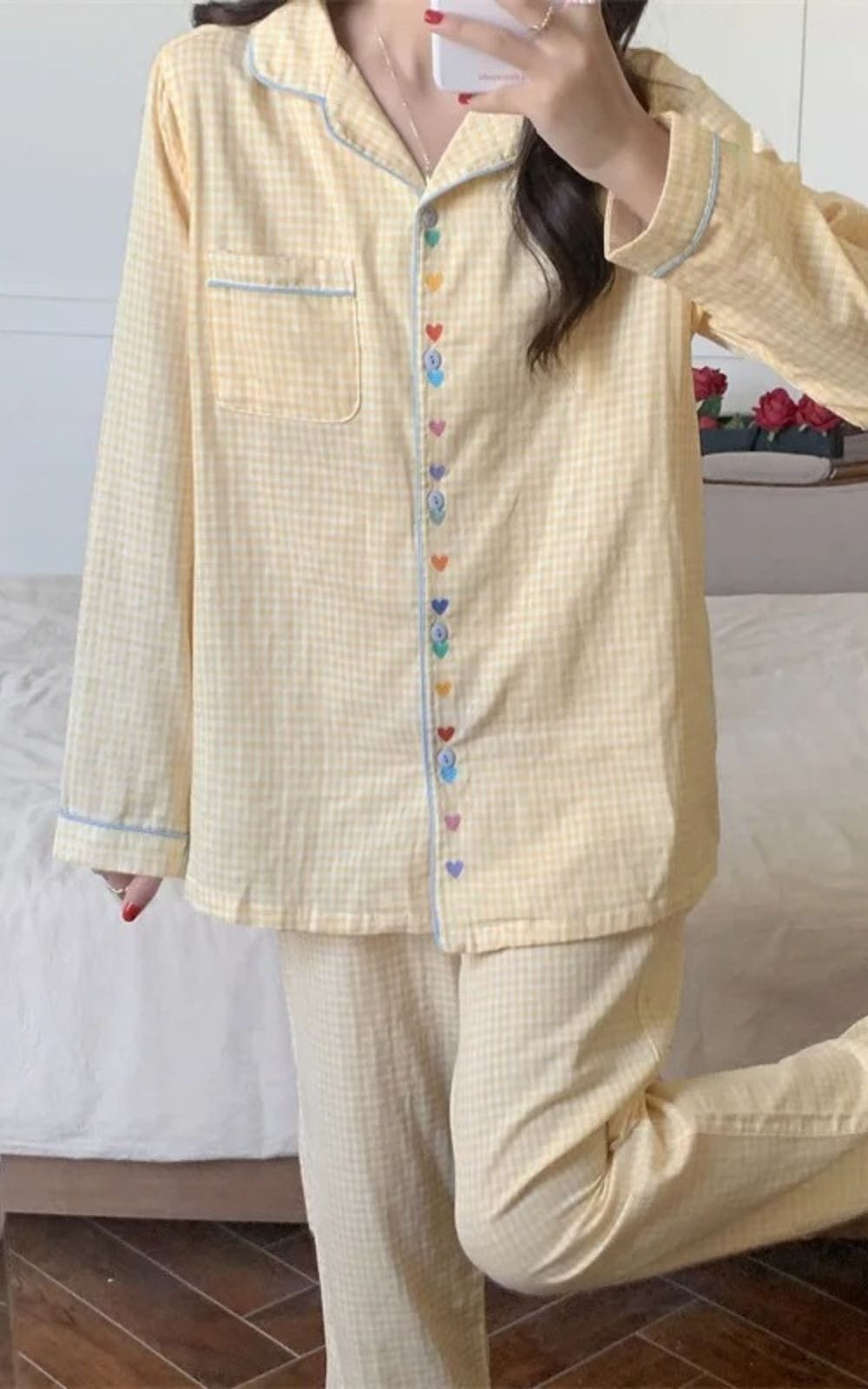 Pyjama Boutonné Femme | Coton 