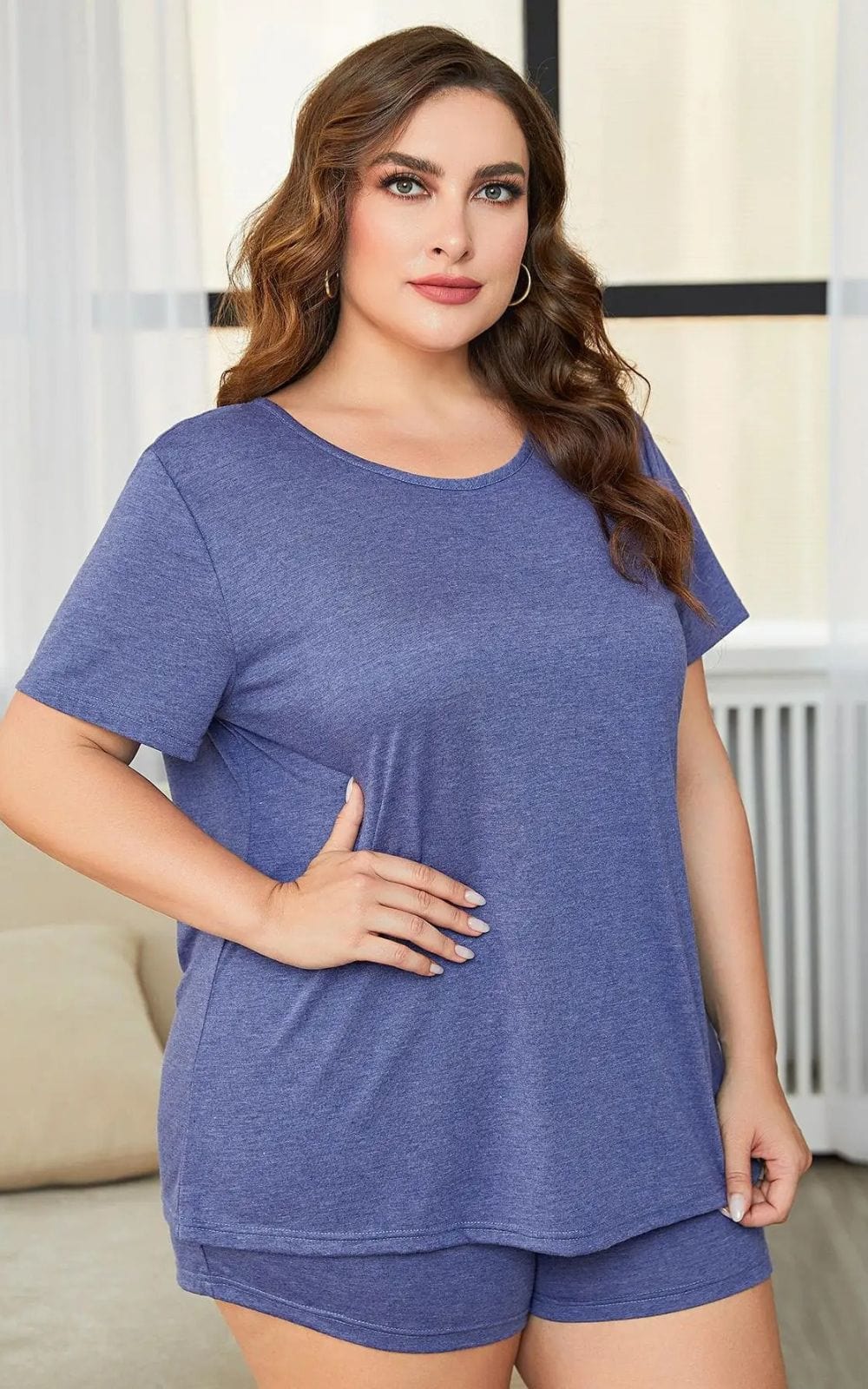 Pyjama Court Femme | Grande Taille 