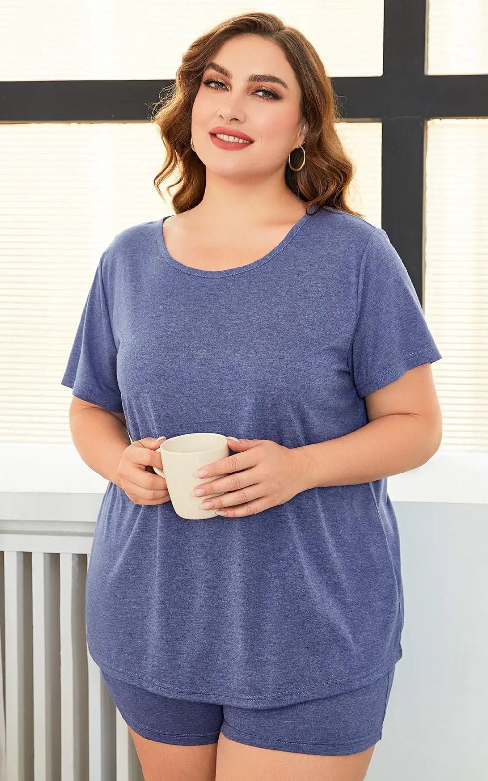 Pyjama Court Femme | Grande Taille 