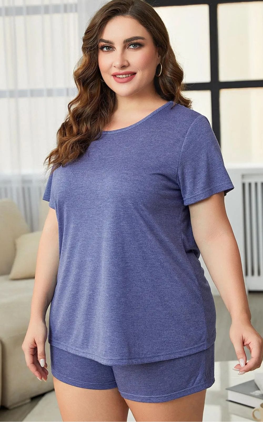 Pyjama Court Femme | Grande Taille 