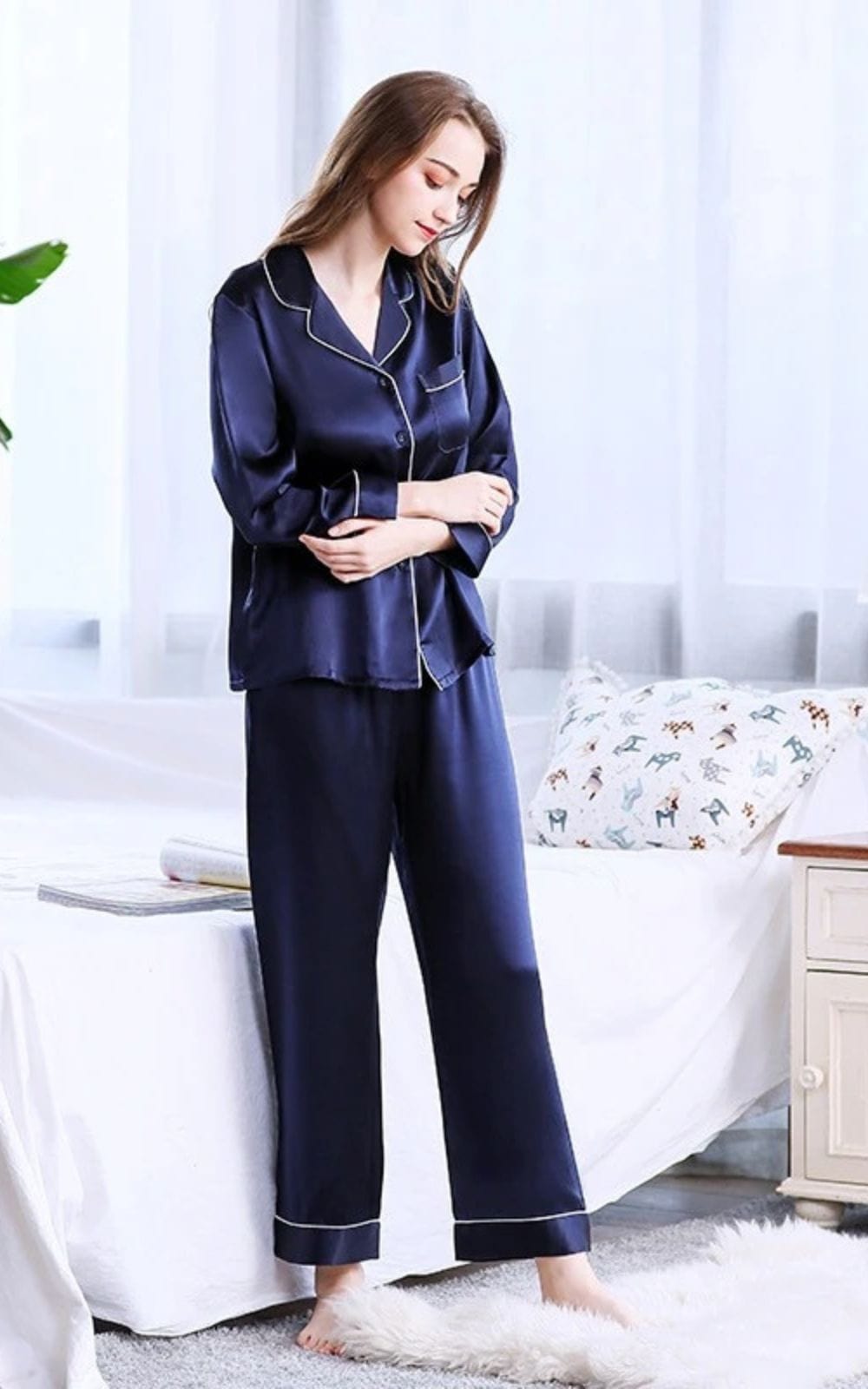 Pyjama Femme Satin | Grande Taille 