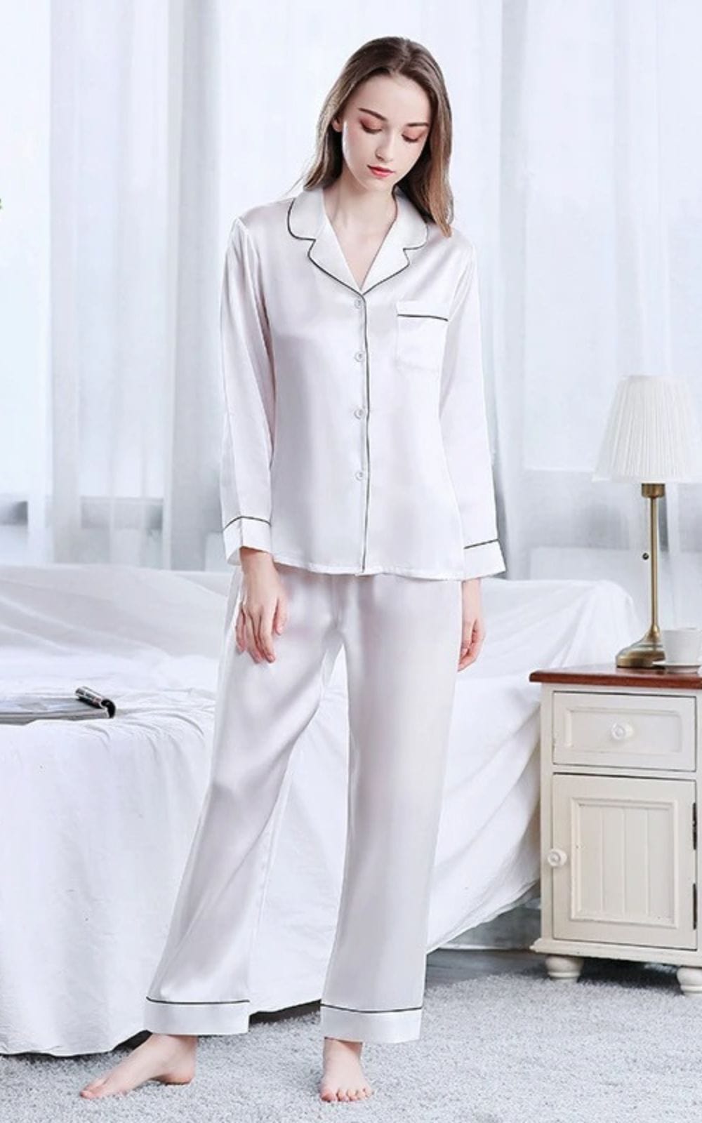 Pyjama Femme Satin | Grande Taille 