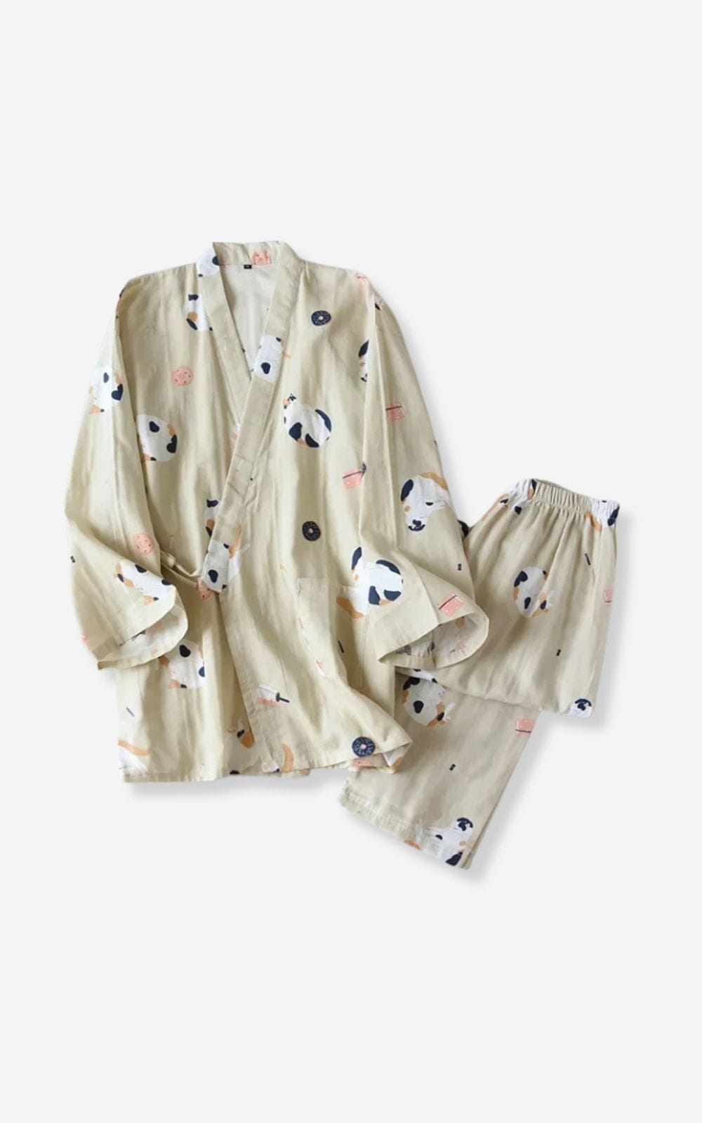 Pyjama Kimono Femme | Modèle #SoftKimono Aurore / M