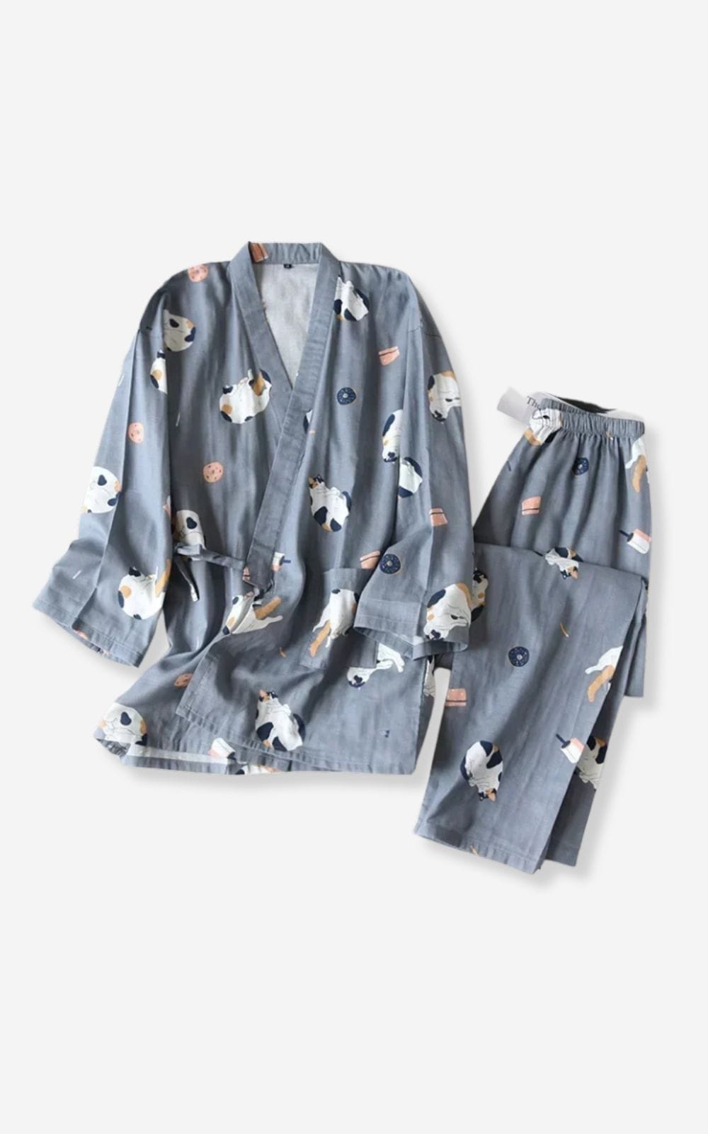 Pyjama Kimono Femme | Modèle #SoftKimono Eden / M