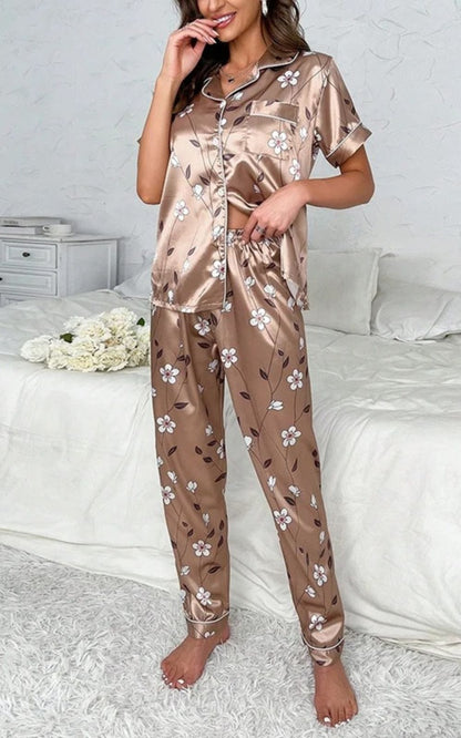 Pyjama | Satin de Soie pour Femme 