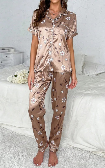 Pyjama | Satin de Soie pour Femme 