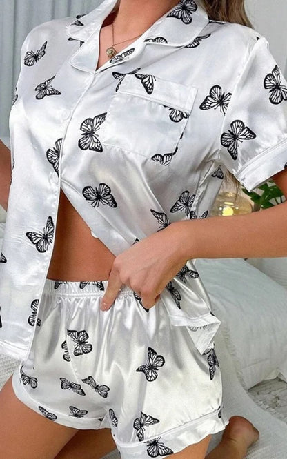 Pyjama | Satin de Soie pour Femme 