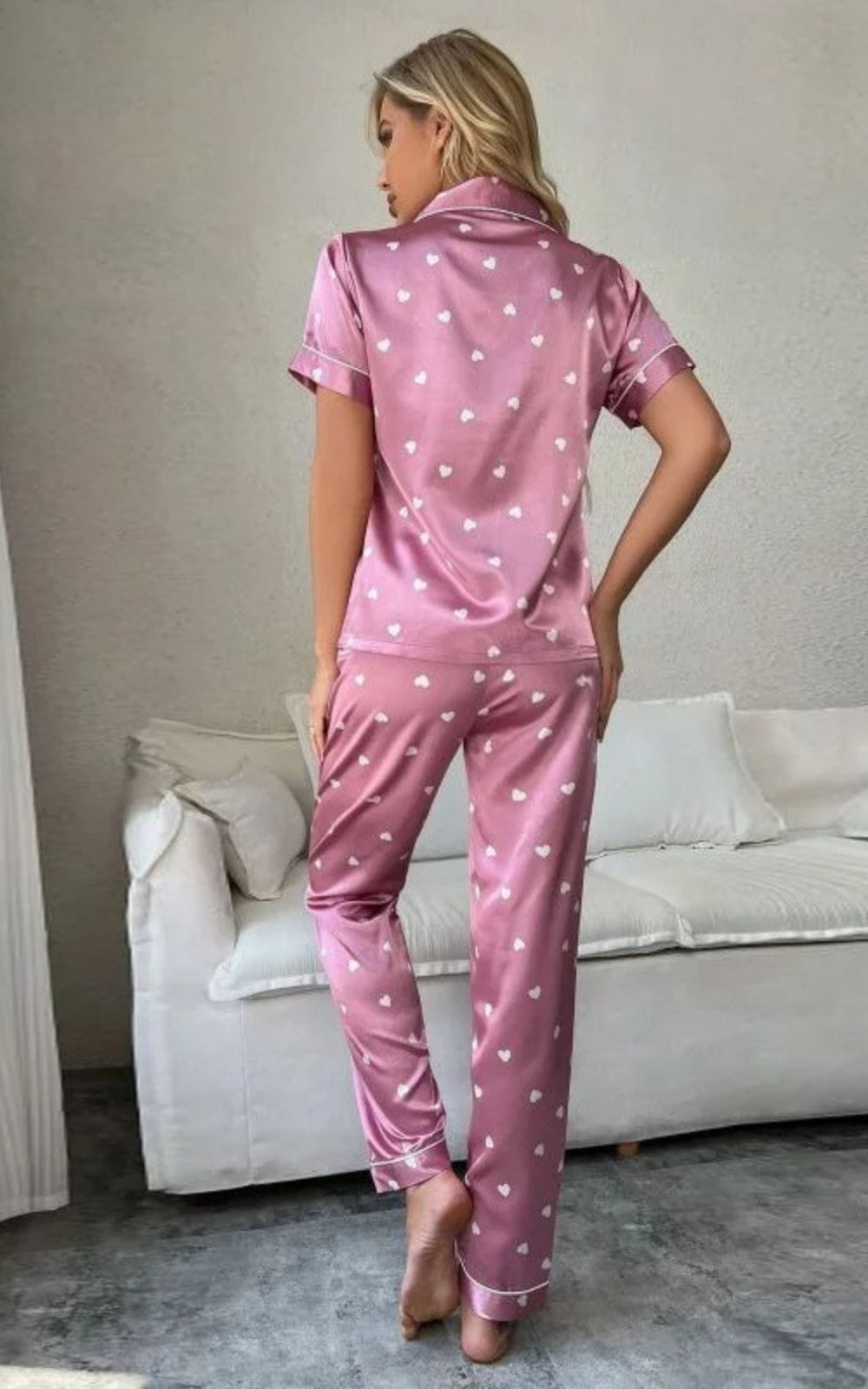 Pyjama | Satin de Soie pour Femme