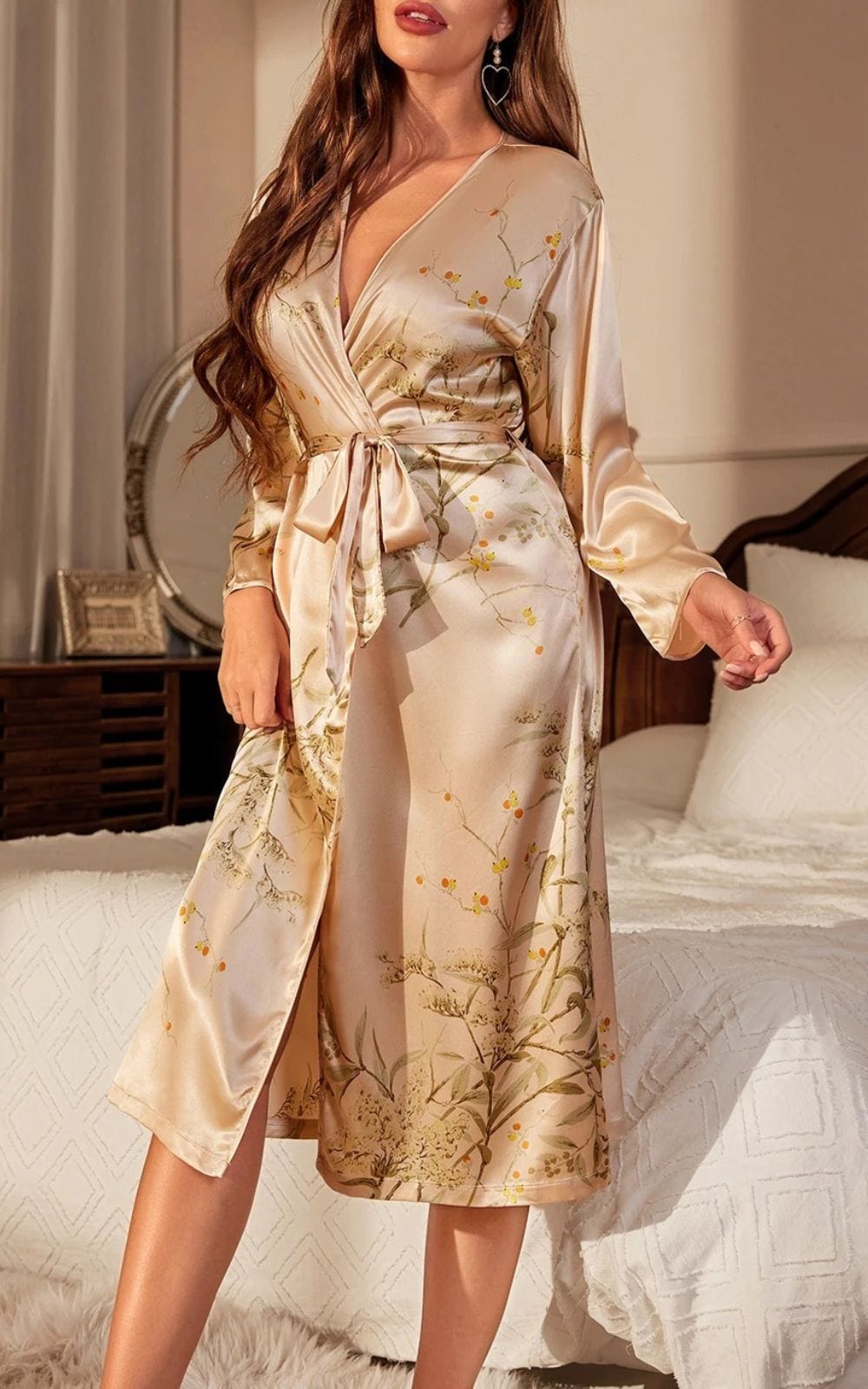 Robe de Nuit Satin | Longue